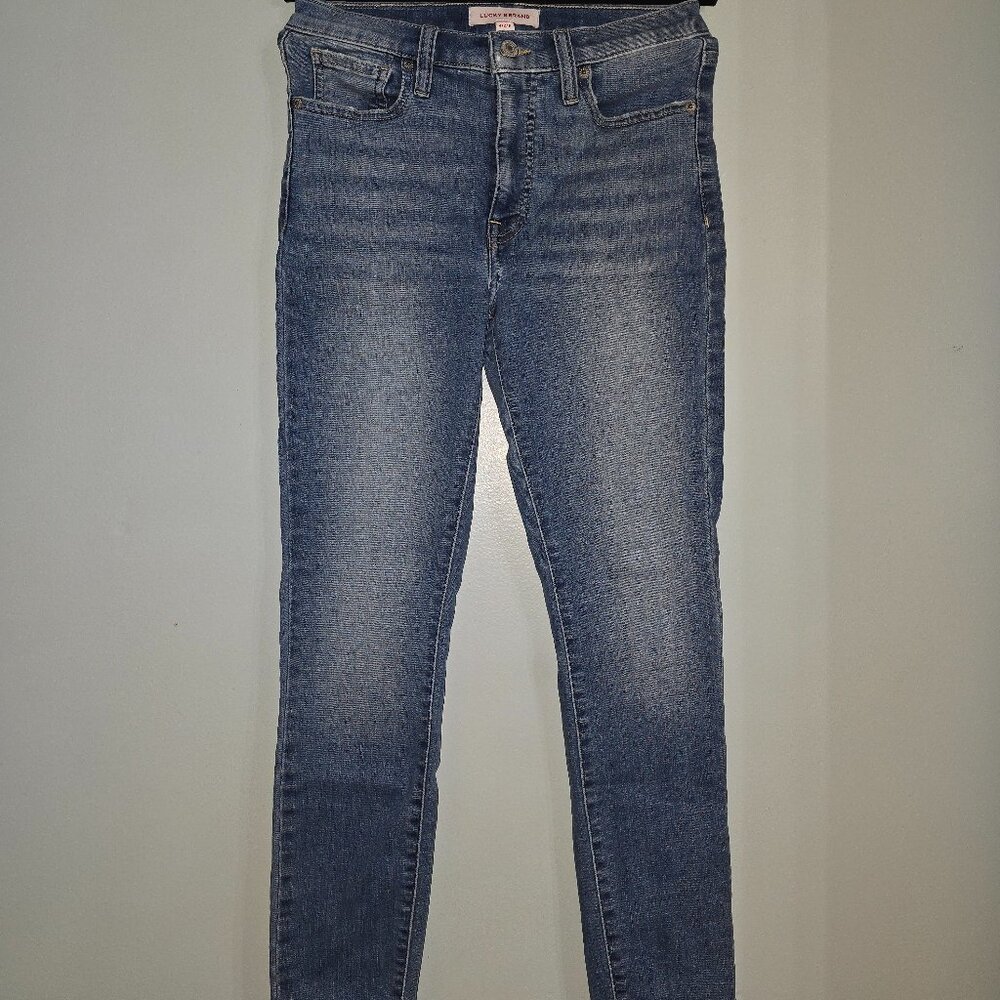 Lucky Women's Bridgett High Rise Skinny Jeans in Light Denim Wash, Size 4/27R #2